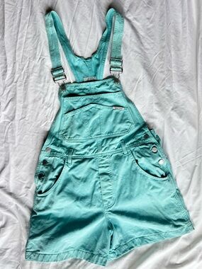 Vintage Guess 90s Women's Short Overalls